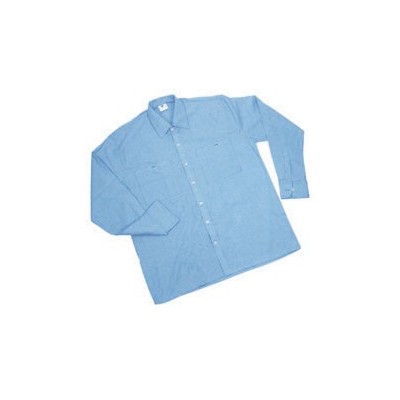 Camicia Manica Lunga Azzurra Worker Rl74
